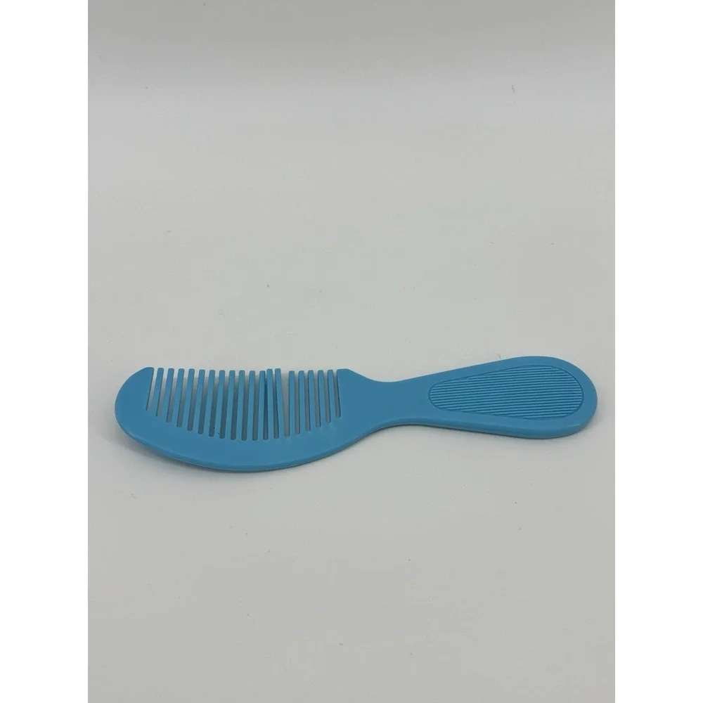 Vtg Battar Blue Comb Pocket Travel Size Wide Tooth‎ Deranged